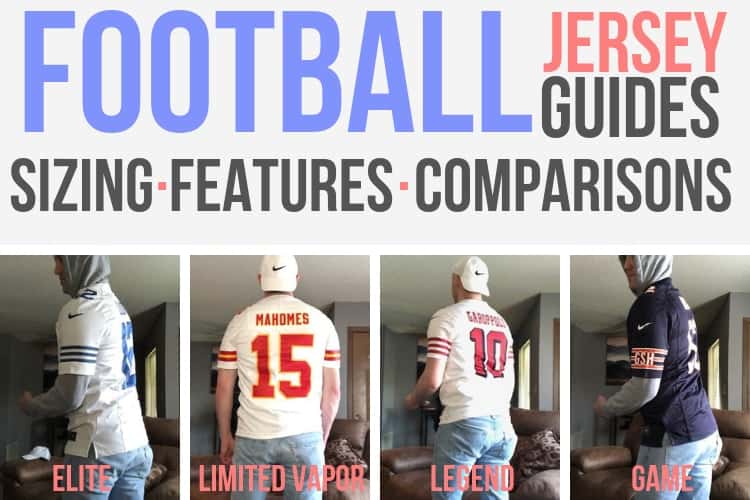 Size Guide 2020: Do NFL Nike Football Jerseys Run Big or ...