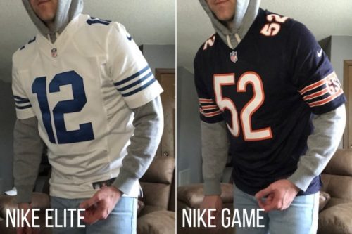 Gimnasta Violín Disfraces Nike Elite vs Game NFL Jersey (Review of How Mine Fit) – Sports Fan Focus