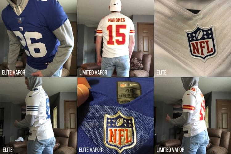 Nike Elite vs Limited NFL Jersey (My Review) – Sports Fan Focus