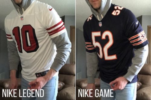 Nike Game vs Legend NFL Jersey Review 2021 (How Mine Fit) – Sports ...