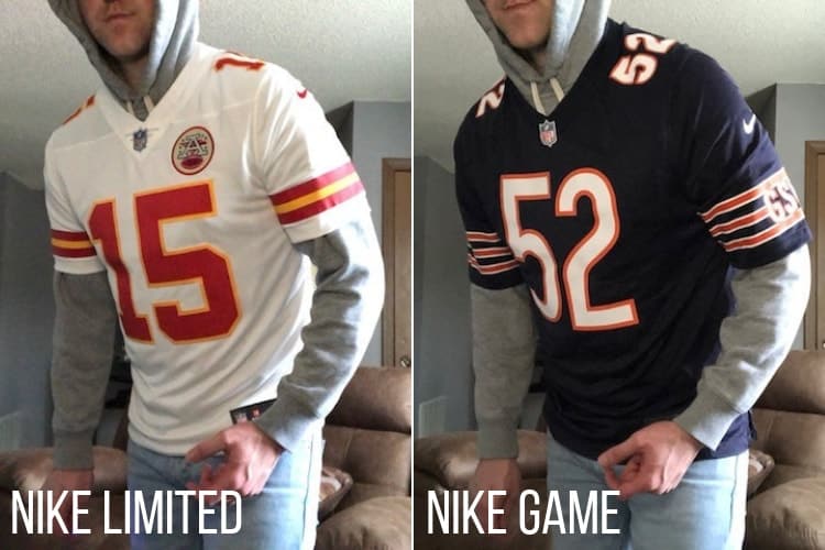 difference between nfl jerseys