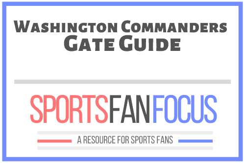 FedExField Stadium Guide  Washington Commanders 