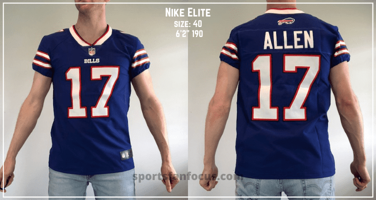 Do NFL Nike Football Jerseys Fit Big or Small? [Sizing Guide w/ Photos] –  Sports Fan Focus