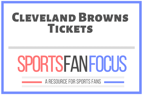 Buy Browns Tickets - Cleveland Browns NFL Tickets at